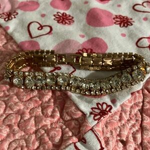 Sparkling Gold and Silver Bracelet